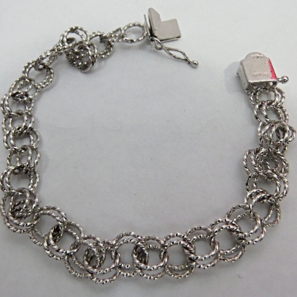 2 Sterling Silver Bracelets  1 Thomas Sabo (Small)  1 Charm Bracelet - Picture 4 of 6